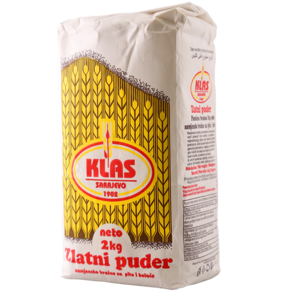 Klas Zlatni Puder Flour 2kg (8) - Global Imports & Exports Wholesale