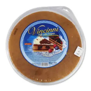 Vincinni Round Soft Cake Layer Light 400g (8)