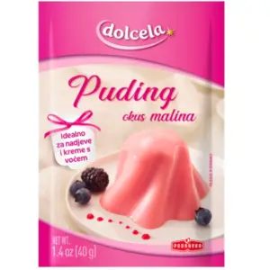 Podravka Dolcela Pudding Raspberry 40g (18)