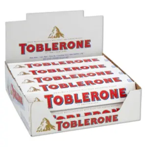 Toblerone White Chocolate 100g (20)