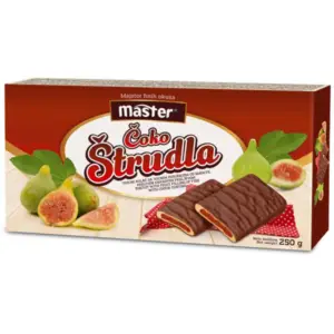 Master Strudla Choco Smokva Fig Biscuit 250g (12)