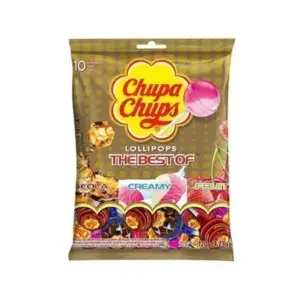 Chupa Chups Best of Gold Lollipop Bag 120g (12)