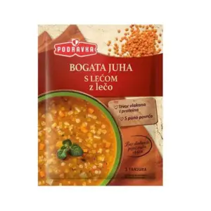 Podravka Bogata Juha Soup Lecom Lentil 75g (15)
