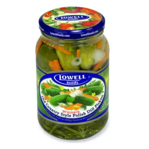 Lowell Old Country Style Polish Dill Pickles 880g (12)