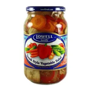Lowell Greek Style Vegetable Salad 900g (12)