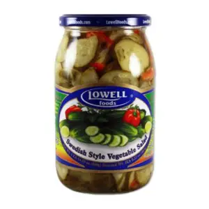 Lowell Swedish Cucumber Salad w Peppers 860g (12)