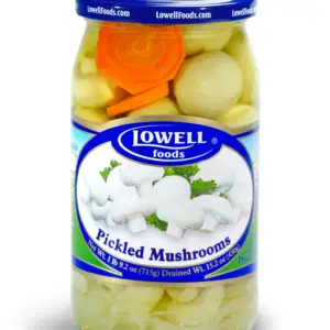 Lowell Pickled Mushrooms 760g (12)