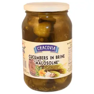 Cracovia Cucumbers Low Salted 840g (12)