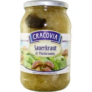 Cracovia Sauerkraut & Mushrooms 860g (12)