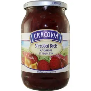 Cracovia Shredded Beets & Onion 860g (12)