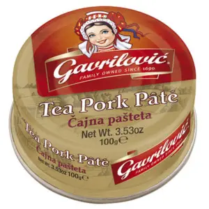 Gavrilovic Tea Pork Pate Spread 100g (60)