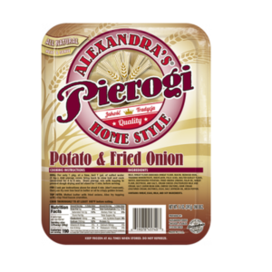 Alexandra's Potato & Fried Onion Pierogi 1lb (20) - Global Imports & Exports Wholesale