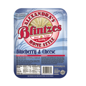 Alexandra's Pierogi Blueberry & Cheese Blintzes 1lb (20) - Global Imports & Exports Wholesale