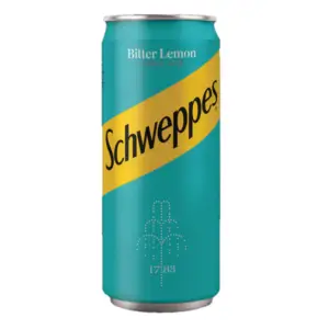 Schweppes Bitter Lemon Soda 330ml (24)
