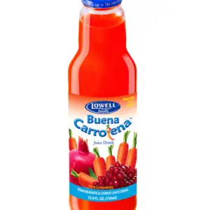 Lowell Pomegrante & Carrot Juice 0.75L (8)