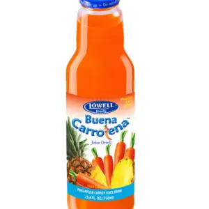 Lowell Pineapple & Carrot Juice 0.75L (8)