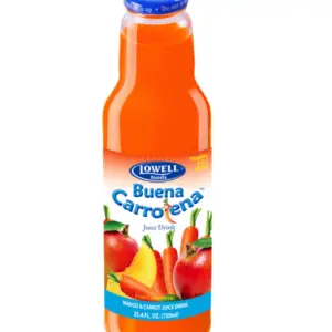 Lowell Mango & Carrot Juice 0.75L (8)