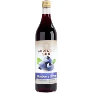 Adriatic Sun Blueberry Syrup 1L - Global Imports & Exports - Wholesale European Food Distributors