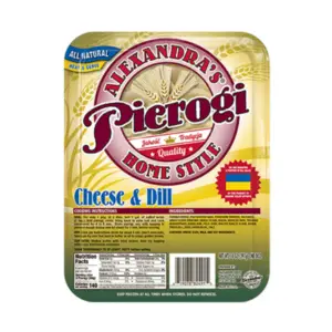 Alexandra's Cheese & Dill Pierogi 1lb (20) - Global Imports & Exports Wholesale