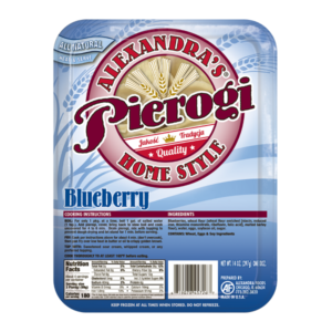 Alexandra's Pierogi Blueberries 1lb (20) - Global Imports & Exports Wholesale