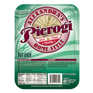 Alexandra's Pierogi Kraut 1lb (20) - Global Imports & Exports Wholesale