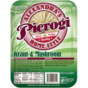 Alexandra's Pierogi Kraut & Mushrooms 1lb - Global Imports & Exports - Wholesale European Food Distributors