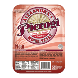 Alexandra's Pierogi w Meat Mieso 1lb (20) - Global Imports & Exports Wholesale