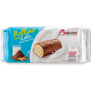 Balconi Cake Rollino Milk 222g - Global Imports & Exports - Wholesale European Food Distributors