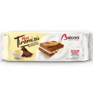 Balconi Cake Snack Mini Tiramisu 300g - Global Imports & Exports - Wholesale European Food Distributors