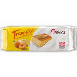 Balconi Cake Trancetto Apricot 280g - Global Imports & Exports - Wholesale European Food Distributors