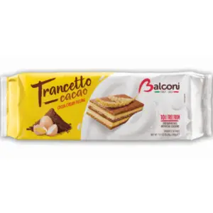 Balconi Cake Trancetto Cocoa 280g - Global Imports & Exports - Wholesale European Food Distributors