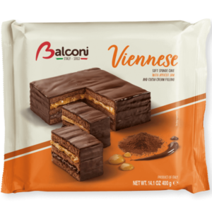 Balconi Torta Cake Viennese 400g - Global Imports & Exports - Wholesale European Food Distributors