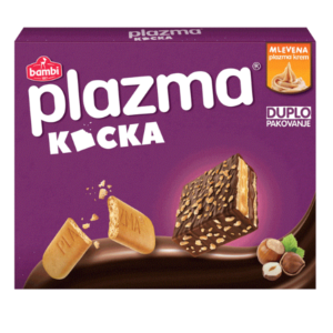 Bambi Plazma Kocka Cream and Hazelnut 270g (12) - Global Imports & Exports Wholesale
