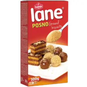 Bambi Plazma Lane Biscuit Ground Posno 300g - Global Imports & Exports - Wholesale European Food Distributors