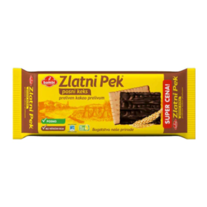 Bambi Zlatni Pek Posni Cocoa Covered Biscuit 200g (21) - Global Imports & Exports Wholesale