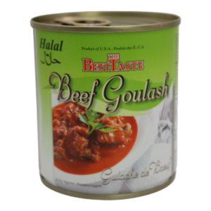 Indulge in the savory delight of Brother & Sister Beef Goulash HALAL 300g (24), brought to you exclusively by Global Imports & Exports – Wholesale European Food Distributors. Crafted with premium halal-certified beef and authentic European spices, this hearty goulash promises a symphony of flavors in every bite. Perfect for those craving a taste of traditional European cuisine, our meticulously sourced ingredients ensure unmatched quality and taste. Experience the essence of culinary excellence with Brother & Sister Beef Goulash HALAL 300g (24), available now through Global Imports & Exports – your premier destination for wholesale European delicacies. Elevate your dining experience and order now to savor the finest in European gastronomy, conveniently delivered to your doorstep. 🥩 Prime Beef Elegance: Our Govedni Gulaš begins with the finest cuts of premium beef, meticulously selected to ensure tenderness and flavor. Immerse yourself in the richness of succulent meat that’s been transformed by time-honored cooking techniques. 🌶️ Savor the Spice Symphony: A harmonious blend of spices, including paprika and local herbs, elevates the flavor profile of our Govedni Gulaš. It’s a symphony of tastes that dance on your palate and pay homage to the Balkan culinary heritage. 🍅 Slow-Simmered Perfection: The art of slow-cooking is embraced in every pot of Govedni Gulaš. Hours of patient simmering allow the flavors to meld, creating a hearty and robust stew that’s perfect for indulgent meals. 🍞 Bread Bowl Comfort: Govedni Gulaš finds its ideal companion in freshly baked bread, offering you the authentic Balkan experience of sopping up the savory goodness. It’s a rustic and satisfying way to enjoy this beloved dish. 🕰️ Taste the Tradition: With every bite, our Govedni Gulaš echoes the traditions of generations past. It’s a culinary journey that connects you with Balkan culture, offering a taste of history, community, and cherished family recipes. Immerse yourself in the rich flavors of Balkan cuisine with each delectable serving of our Govedni Gulaš. Expertly crafted to embody the essence of traditional Balkan cooking, it’s more than just a dish—it’s a tribute to the warmth, taste, and cherished moments that define this culinary heritage. Delight in the legacy. Embrace the genuine flavors. Secure your Govedni Gulaš today and indulge in a culinary masterpiece that encapsulates the very soul of the Balkans in every irresistible mouthful. Available exclusively through Global Imports & Exports – Wholesale European Food Distributors.