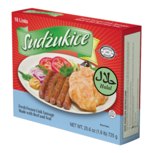 Indulge in the rich flavors of Balkan cuisine with Brother & Sister Beef HALAL Sudzukice Frozen Sausage, available in a convenient 1.6LB (32) pack, exclusively from Global Imports & Exports – Wholesale European Food Distributors. Our HALAL-certified Sudzukice sausage is meticulously crafted to deliver an authentic taste experience. Each bite is infused with the savory essence of Balkan tradition, promising a culinary journey like no other. Whether grilled, pan-fried, or added to your favorite dishes, our Beef HALAL Sudzukice Frozen Sausage is sure to elevate your meals. Order now and discover the unmatched quality and flavor of Brother & Sister Beef HALAL Sudzukice Frozen Sausage, available only from Global Imports & Exports – Wholesale European Food Distributors. 🥩 Premium Beef and Veal: Our Halal Beef/Veal Link Sausage is made from a blend of high-quality beef and veal, thoughtfully chosen for their tenderness and exceptional taste. Every bite embodies the essence of Balkan flavors, transformed into a beloved classic. 🌿 Authentic Seasoning: Infused with an authentic blend of Balkan spices, our Sudžukice captures the heart of traditional flavors. It’s a symphony of taste that pays homage to the culinary heritage of the region. 🍽️ Versatile Enjoyment: Whether grilled, pan-fried, or enjoyed in various Balkan recipes, our Halal Beef/Veal Link Sausage offers culinary versatility that elevates your meals. It’s a way to infuse your dining table with Balkan tradition. 🕰️ Convenient Packaging: Packaged for your convenience, our Halal Beef/Veal Link Sausage is ready to be savored whenever you wish. It’s a chance to embrace the flavors of the Balkans without compromising your dietary choices. 🕊️ Respectful Preparation: Our Halal Beef/Veal Link Sausage reflects our commitment to delivering a culinary experience that aligns with your dietary preferences. Each link sausage embodies our dedication to quality, tradition, and inclusivity. Delve into the heart of Balkan tradition with Brother & Sister Halal Beef/Veal Link Sausage (Sudžukice). Carefully crafted with reverence, it transcends mere sustenance—it’s a culinary conduit to Balkan heritage, infusing your dining experience with timeless flavors. Appreciate the legacy. Enjoy the genuineness. Secure your order for Halal Beef/Veal Link Sausage (Sudžukice) today and immerse yourself in the diverse tapestry of Balkan cuisine, tailored to align perfectly with your dietary preferences, exclusively from Global Imports & Exports – Wholesale European Food Distributors.