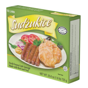 Global Imports & Exports – Wholesale European Food Distributors proudly presents Brother & Sister Beef Sudzukice Frozen Sausage 1.6LB (32). Elevate your culinary experience with our premium-quality Sudzukice sausages, expertly crafted to perfection. Made from the finest beef and seasoned with authentic Balkan spices, each bite offers a burst of savory flavor that will transport you to the streets of Eastern Europe. Whether grilled, pan-fried, or baked, these 32 succulent sausages promise unparalleled taste and convenience. Order now and treat yourself to the authentic Balkan experience with Brother & Sister Beef Sudzukice Frozen Sausage 1.6LB (32), exclusively from Global Imports & Exports – Wholesale European Food Distributors. 🍖 Premium Blend: Our Fresh Frozen Beef/Veal Link Sausage is made from a premium blend of beef and veal, ensuring a juicy and flavorful experience in every bite. It embodies our commitment to delivering quality and taste. ❄️ Frozen Convenience: Arriving in a convenient box and ready to cook, our Sudzukice offers the simplicity of preparation without compromising on taste. It’s an opportunity to enjoy the rich and hearty flavors of Balkan cuisine in the comfort of your own kitchen. 🔥 Balkan Flair: Infused with a blend of traditional spices, our Beef/Veal Link Sausage captures the essence of authentic Balkan flavors. Each link offers a tantalizing combination of seasonings that transport your taste buds to the heart of the region. 🍽️ Versatile Culinary Delight: Whether grilled, pan-fried, or cooked to your liking, our Fresh Frozen Beef/Veal Link Sausage offers a versatile canvas for your culinary creations. Its rich taste enhances your dishes with every bite. 🕰️ Crafted Excellence: More than just sausage, our Fresh Frozen Beef/Veal Link Sausage reflects our dedication to providing you with a product that’s both convenient and delicious. Each link showcases our commitment to taste and quality. Elevate your culinary adventure with Global Imports & Exports – Wholesale European Food Distributors. Embrace the rich flavors of Brother & Sister Beef Sudzukice Frozen Sausage 1.6LB (32) today and immerse yourself in a world of gastronomic joy. Each succulent link captures the essence of Balkan taste, delivering a burst of authentic flavor with every bite. Experience the convenience and quality you deserve, and let your kitchen become a vibrant celebration of Balkan tradition and flavor, courtesy of Global Imports & Exports – Wholesale European Food Distributors.