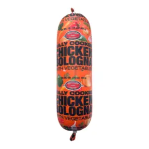 Discover the flavorful fusion of Brother & Sister Chicken Bologna with Vegetables, available per lb, exclusively from Global Imports & Exports – Wholesale European Food Distributors. Crafted with care and expertise, our Chicken Bologna with Vegetables offers a delicious twist on traditional bologna. Made with premium chicken and a medley of fresh vegetables, each slice promises a burst of savory goodness. Whether enjoyed in sandwiches, salads, or as a standalone snack, our Chicken Bologna with Vegetables is sure to delight your taste buds. Elevate your culinary creations with the unmatched quality and flavor of Brother & Sister Chicken Bologna with Vegetables, available only from Global Imports & Exports – Wholesale European Food Distributors. 🍗 Tender Chicken: Crafted from premium chicken cuts, our Chicken Parizer embodies tenderness and quality. Each slice reflects our commitment to delivering a product that’s flavorful and enjoyable. 🌽 Vibrant Vegetable Medley: Infused with a medley of fresh vegetables, our Chicken Parizer captures the essence of balanced flavors. The combination of succulent chicken and vibrant vegetables creates a delightful harmony on your plate. 🔥 Expertly Prepared: Our Chicken Parizer is expertly prepared to ensure a perfect blend of flavors and textures. The chicken remains tender and the vegetables burst with freshness, reflecting our culinary expertise. 🍽️ Culinary Versatility: Whether served as a main course, incorporated into sandwiches, or added to salads, our Chicken Parizer with Vegetables offers versatility to your meals. Its delightful taste enhances a range of culinary creations. 🕰️ Crafted Excellence: More than just a dish, our Chicken Parizer embodies our commitment to delivering an exceptional culinary experience. Each slice reflects our dedication to unparalleled taste and quality. Delight in the delightful blend of chicken and vegetables with Brother & Sister Chicken Parizer with Vegetables (per lb) from Global Imports & Exports – Wholesale European Food Distributors. Beyond a simple meal, it’s an adventure of flavors and textures that enhance every dining occasion. Elevate your dining experience. Embrace the harmonious fusion of flavors. Secure your order for Chicken Parizer with Vegetables (per lb) today and dive into a realm of culinary satisfaction, where every meal becomes a tribute to taste and wholesome goodness.