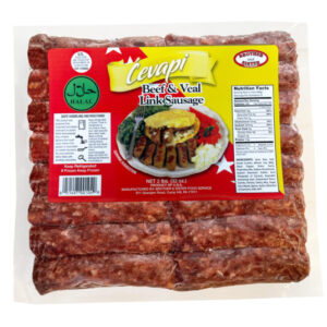 Experience the exquisite blend of flavors with Brother & Sister Frozen Cevapi Beef & Veal HALAL, conveniently packed in a clear 907g (26) pack, exclusively from Global Imports & Exports – Wholesale European Food Distributors. Crafted with precision and care, our HALAL-certified Cevapi sausage combines the finest cuts of beef and veal to deliver a truly authentic taste experience. Whether grilled, pan-fried, or added to your favorite dishes, each bite of our Frozen Cevapi promises to elevate your meals to new heights. Order now and discover the unmatched quality and flavor of Brother & Sister Frozen Cevapi Beef & Veal HALAL, available only from Global Imports & Exports – Wholesale European Food Distributors. 🍖 Premium Ingredients: Our Fresh Frozen Cevapi is made from high-quality meat cuts, ensuring a tender and flavorful experience in every bite. It embodies our commitment to delivering quality and taste. ❄️ Frozen Convenience: Arriving in a clear pack and ready to cook, our Cevapi offers the convenience of preparation without compromising on taste. It’s an opportunity to enjoy authentic flavors in the comfort of your own kitchen. 🔥 Traditional Taste: Infused with a blend of authentic spices, our Cevapi captures the essence of traditional Balkan flavors. Each bite offers a tantalizing combination of seasonings that transport your taste buds to distant lands. 🍽️ Versatile Culinary Canvas: Whether grilled, pan-fried, or prepared in your preferred method, our Fresh Frozen Cevapi offers a versatile canvas for your culinary creations. Its rich taste enhances your dishes with every bite. 🕰️ Crafted Excellence: More than just meat, our Fresh Frozen Cevapi reflects our dedication to providing you with a product that’s both convenient and delicious. Each bite showcases our commitment to taste and quality. Elevate your culinary journey with Brother & Sister Fresh Frozen Cevapi Halal from Global Imports & Exports – Wholesale European Food Distributors. Embrace the rich flavors and order today to experience the authentic taste in every succulent bite. Turn your kitchen into a Balkan-inspired feast with the convenience and quality you deserve.