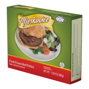 Brother & Sister Govede Pljeskavice (Beef Patties) 680g - Global Imports & Exports - Wholesale European Food Distributors