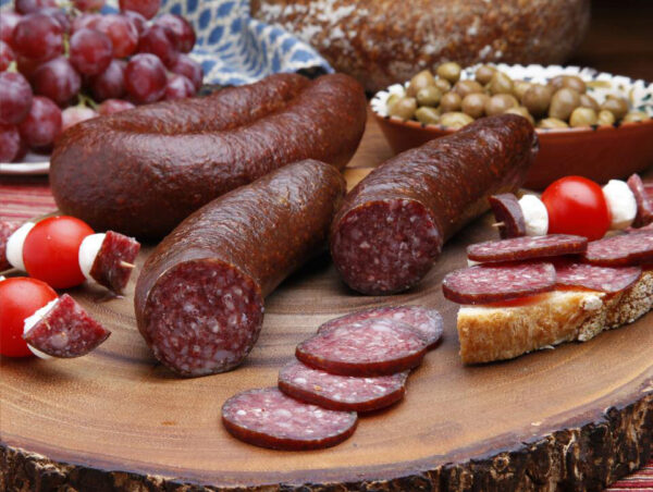 Brother & Sister Smoked Beef Sausage (Bosanski Sudzuk) (per lb) - Global Imports & Exports Wholesale European Food Distributors