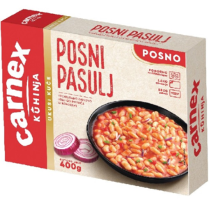 Carnex Lean Beans Posni Pasulj 400g - Global Imports & Exports - Wholesale European Food Distributors