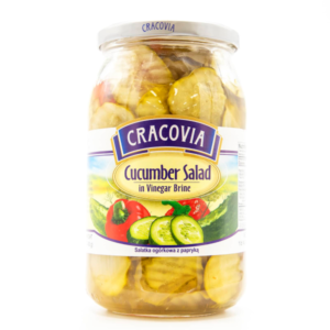 Cracovia Cucumber Salad w Pepper 860g (12) - Global Imports & Exports Wholesale