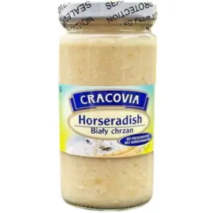 Cracovia Horseradish Bialy Chrzan 8oz - Global Imports & Exports - Wholesale European Food Distributors