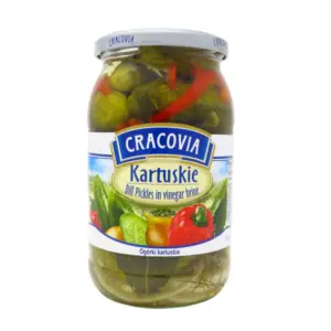 Cracovia Kartuskie Pickles 910g (12) - Global Imports & Exports Wholesale