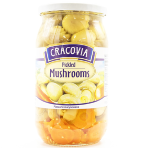 Cracovia Pickled Mushrooms 800g - Global Imports & Exports - Wholesale European Food Distributors