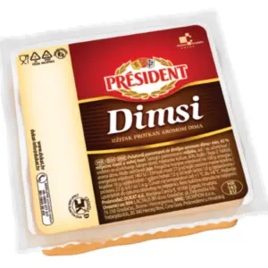 Dukat President Cheese Dimsi Sir 400g - Global Imports & Exports - Wholesale European Food Distributors