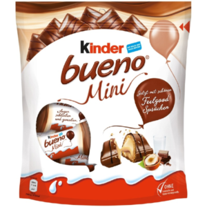 Ferrero Kinder Bueno Mini Wafers 108g - Global Imports & Exports - Wholesale European Food Distributors