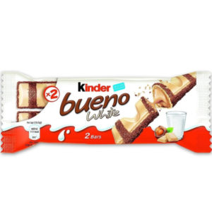 Ferrero Kinder Bueno White Chocolate 43g - Global Imports & Exports - Wholesale European Food Distributors